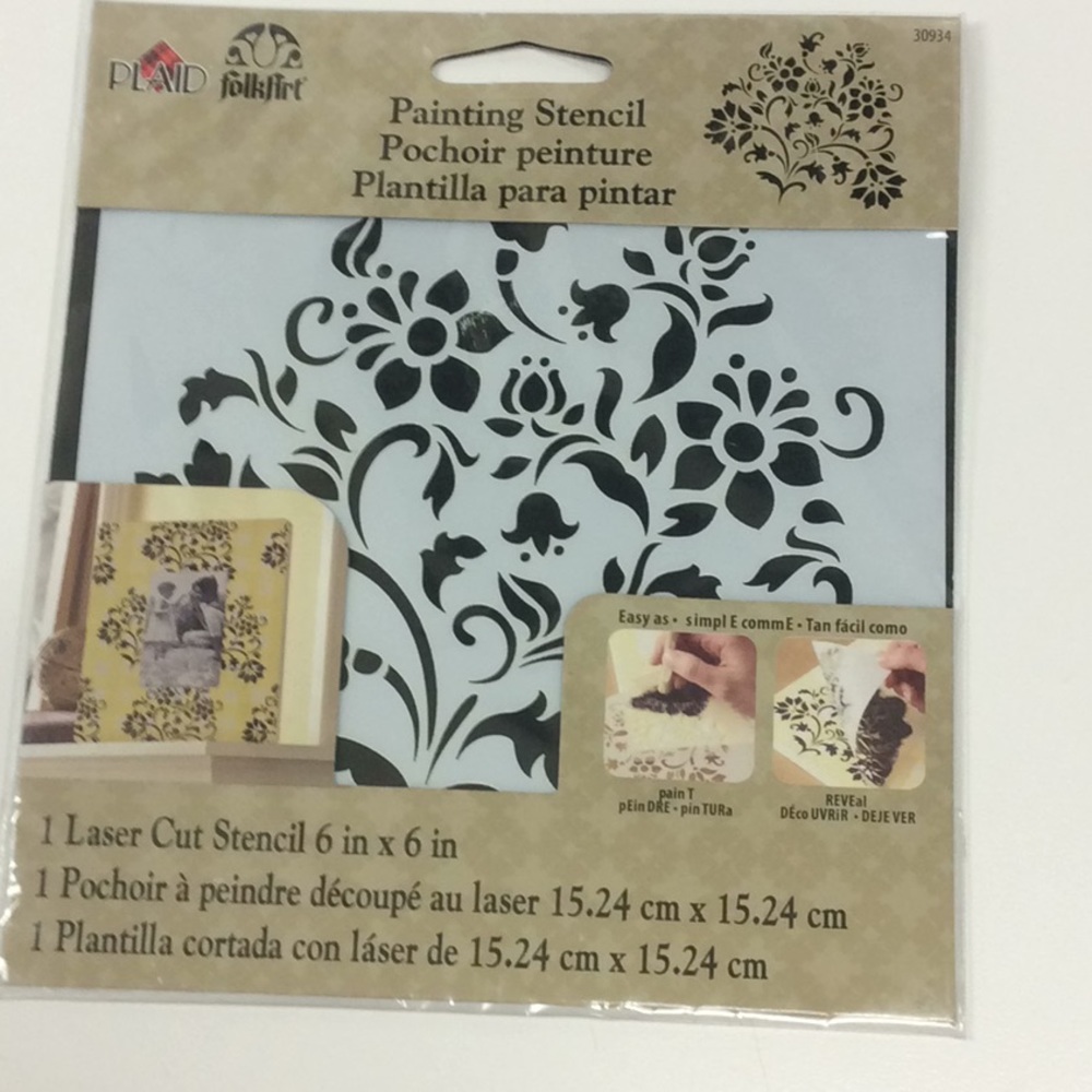 Folk art Painting Stencil